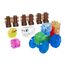 Jelly Blox - Farm Set, Sensorisches Spielzeug für Kinder ab 2 Jahren, Bauset mit 18 weichen, Sensorischen Bauernhoftieren und -Figuren, Bauernhof-Set mit Weichen und Flexiblen Bausteine, Geschenkidee