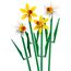 LEGO Botanicals Narzissen - Kunstblumen für Kinder- Blumenstrauß als Zimmer- oder Schreibtischdeko - Geschenke für Mädchen und Jungen - Botanik Kollektion 40747