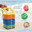 mysoler Magnetische Bausteine 123 Teile Magnetbausteine Magnete Kinder Magnetspielzeug für Kinder ab 2 3 4 5 6 7 8 Jahre Lernspielzeug Bauklötze Bausatz Pädagogisches Geschenk