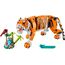 LEGO 31129 Creator Majestätischer Tiger, Panda oder Fisch, 3-in-1 Tierfiguren-Set, Spielzeug für Kinder, Jungen und Mädchen, Konstruktionsspielzeug mit Tieren