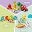 LEGO DUPLO My First Animal Train Set - Educational Toy for Toddlers - incl. Rooster, Horse, Lamb & Cow Farm Animal Figures, Birthday Gift for 1+ Year Old Boys & Girls - 10412