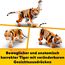 LEGO 31129 Creator Majestätischer Tiger, Panda oder Fisch, 3-in-1 Tierfiguren-Set, Spielzeug für Kinder, Jungen und Mädchen, Konstruktionsspielzeug mit Tieren