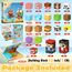 ToyUnited Magnetische Bausteine Magnetbausteine 100 Teile - Piratenschiff mit Schätzen | Abenteuer auf hoher See | Magnetic Building Blocks als Kreatives Kinderspielzeug Geschenk ab 4 Jahren