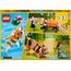 LEGO 31129 Creator Majestätischer Tiger, Panda oder Fisch, 3-in-1 Tierfiguren-Set, Spielzeug für Kinder, Jungen und Mädchen, Konstruktionsspielzeug mit Tieren
