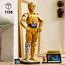 LEGO Star Wars Droiden-Bundle - Enthält C-3PO (75398) und R2-D2 (75379) Sets mit Figuren - Bausets zum Ausstellen - Geburtstagsgeschenk für Fans