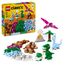 LEGO Classic Kreative Dinosaurier, Bauset mit Modellen und Tierfiguren aus Steinen, fantasievolles Spielerlebnis, Geschenk für Jungen und Mädchen ab 5 Jahren, inklusive T.Rex und Triceratops 11041