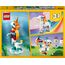 LEGO Creator 3in1 Magical Unicorn Toy - Animal Figure Transforms into a Seahorse or Peacock - Creative Gift for 7+ Year Old Girls & Boys - 31140
