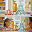 LEGO Disney Frozen Elsas Eispalast, Eiskönigin-Schloss-Spielzeug mit Prinzessin ELSA und Anna Puppen, Plus 2 Tierfiguren, tolles Geschenk für 4-jährige Mädchen und Jungen 43238