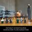 LEGO 10327 Icons Dune Atreides Royal Ornithopter, Set zum Sammeln für Erwachsene, Film-Geschenk für Männer, Frauen und Fans, Modell-Flugzeug mit 8 Figuren, darunter Paul Atreides und Baron Harkonnen