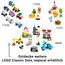 LEGO Classic Kreative Dinosaurier, Bauset mit Modellen und Tierfiguren aus Steinen, fantasievolles Spielerlebnis, Geschenk für Jungen und Mädchen ab 5 Jahren, inklusive T.Rex und Triceratops 11041