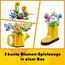 LEGO Creator 3in1 Flowers in Watering Can Toy to Welly Boot to 2 Birds on a Perch, Animals Set for Girls, Boys & Kids, with 3 Butterfly Toys, Makes a Great Desk Accessory, Nature Gift 31149