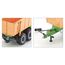 siku 6780, Tandem-Achs-Anhänger, 1:32, Fernsteuerbar, Für SIKU CONTROL Fahrzeuge mit Anhängerkupplung, Metall/Kunststoff, Orange