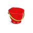Hape Grundausstattung Strandspielzeug - Robustes Eimer- und Förmchen-Set für Strand und Sandkasten, Outdoor Sandspielzeug für Kleinkinder, Sandspielset für Kinder ab 18 Monaten