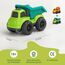 Cicili LKW Spielzeug ab 1 Jahr, Nachhaltiger Bio-Kunststoff Kinder Set ab 2 Jahr Indoor Outdoor Sandspielzeug für Mädchen Jungen, Badewannenspielzeug Sandkasten (Grüner)