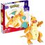 MEGA Pokémon Dragoran - 388-teiliges Bauset zum Aufbauen und mit der Kurbel die Flügel aktivieren, für Kinder ab 8 Jahren, HKT25