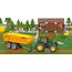 siku 6780, Tandem-Achs-Anhänger, 1:32, Fernsteuerbar, Für SIKU CONTROL Fahrzeuge mit Anhängerkupplung, Metall/Kunststoff, Orange