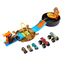 Hot Wheels Monster Trucks Stunt Reifen Spielset, enthält 3 Monster Trucks und 3 Fahrzeuge im Maßstab 1:64, Geschenk für Kinder im Alter von 4 bis 8 Jahren, HHY74