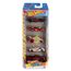 Hot Wheels Spielzeugautos, Set aus 5 Die-Cast-Fahrzeugen im Maßstab 1:64 aus der Netflix-Zeichentrickserie Let‘s Race, JDR20
