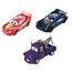 Mattel Disney Pixar Cars - Farbwechsel Fahrzeuge 3er-Pack mit Lightning McQueen, Hook und Bobby Swift, Geschenk für Kinder ab 3 Jahren GPB03