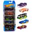 Hot Wheels Autos Set, 5er Pack, Verschiedene Modelle von Spielzeugautos, Maßstab 1:64, mit realistischen Details, Auto Spielzeug, Stile variieren, Spielzeug ab 3 Jahre, 1806