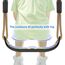 SELEWARE Schaukel Outdoor Kinder Schaukelsitz - Indoor Erwachsene Schaukelbrett Höhenverstellbar mit verstellbaren Seil Garten Kinderschaukel rutschfest Hinterhof Gartenschaukel