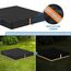 VANSHEIM Abdeckung Sandkasten 200x200x20cm Wetterfeste Sandkastenabdeckung Plane Schutzhülle für Sandkasten Sankastenabdeckung Sandkiste Abdeckungen Gartenpoolabdeckung UV Beständig 420D Oxford Gewebe