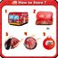 Britik Pop up Spielhaus Kinderzelt Spielzeug Faltbares Kinderspielhaus Zelt Indoor Outdoor Garten Spielzelt Geschenke für 3-8 Jahre Kinder Baby Mädchen Junge Geburtstag Geschenkideen