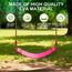 EXTSUD Schaukel Outdoor, Elastischer Kinderschaukel Eva weichen Bord U-Schaukel Brettschaukel Schaukelsitz Schaukelbrett Garten Spielzeug Kinder, Rosa