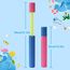 KAHEIGN 6Pcs Wasserpistolen für Kinder, 33CM Bunte Spritzpistole Wasserspritze Schaum Wasserspritzpistole Strandspielzeug, Kinder Wasserpistolen Super Wasserblaster für Pool Strand Outdoor