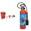 Simba 109252293 - Feuerwehrmann Sam Feuerwehr Tankrucksack & 109252398 - Feuerwehrmann Sam Feuerlöscher Pro, mit Druckluftmechanismus, Tankvolumen: 900ml, 31cm, für Kinder ab 3 Jahren
