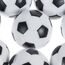 GOLDGE 8 PCS Tischfußball Kickerbälle,Tischfußball Kugeln Mini Ball,Schwarz und Weiß