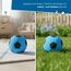 alldoro 68739 Schaumstoffball 12er Set Blau, Ø 20 cm, extra weiche Softbälle, Fußball für Kinder ab 0 Jahren, leise & leicht, Ball für Indoor & Outdoor