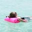 Jodsen Schwimmboje,Schwimmwagen im Freien,Aufblasbare Schwimmen Boje und Trockensack,Swim Bubble,für Open Water Kinder Triathlon Sport Schnorcheln Rennen Ausbildung Zubehör,Gut sichtbarer (Rose)