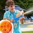 Nerf Super Soaker Flip Fill Wasserblaster mit 4 Modi (Einzelstrahl, Streustrahl und Fächerstrahl), schnelles Befüllen, Outdoorspielzeug mit 887 ml Tank, Wasserspiel für Jungen und Mädchen