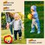 U&C Planet Kinder Fußball Kleinkinder Fußball, Größe 2 Fußbälle, Spielball für Kinder und Babys 1-6 Jahre alt rot Löwe