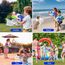 Lekwaiin Wasserpistole für Kinder Erwachsene, 2 Stücke 800ML Wasserspritzpistole mit 10 Meter Großer Reichweite, Outdoor Spielzeug für Sommer, Strand, Pool, Garten