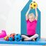 Betzold Softbälle-Set 3 Stück - Soft-Fußball Schaumstoffball