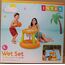 Intex Wasserspiel Floating Hoops, Mehrfarbig, 67 x 55 cm (Floating Hoops - Spiel + Pool Volleyball Spiel!)