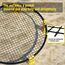 Mookis Blinngoball Roundnet-Spiele für Familien spiderball Set Ball Trampolin bestehend aus Spielnetz, 2 Bällen, Kordelzug, Ballpumpe mit 1 Nadel und Handbuch