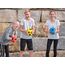 Betzold Softbälle-Set 3 Stück - Soft-Fußball Schaumstoffball
