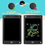 3 Pack LCD Schreibtafel 8,5 Zoll, Buntes LCD Writing Tablet, Löschbarer Wiederverwendbarer Grafiktablett Zeichenbrett Geschenk für Kinder 2 3 4 5 6 7 Jahre - Blau, Schwarz, Rosa