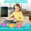 [2 STÜCKE] LCD Schreibtafel 12 Zoll, Genialba Buntes LCD Schreibtablett, LCD Writing Tablet, Elektronischer Tablette, Grafiktablett für Kinderspiele 2 3 4 5 6 7 Jahre Jungen Mädchen (Blau&Rot)
