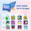 Ainmel Kinder Tablet 10 Zoll Octa-Core Android 14 Tablet für Kinder, 16GB+128GB (1TB TF), Kindersicherung, WiFi 6/Bluetooth 5.3, Widevine L1 mit Kindersicheres Gehäuse -Blau