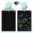 2 Pack LCD Schreibtafel Bunte, 12 Zoll Zeichentafel LCD Writing Tablet mit Sperr-& Löschfunktion, Augenschutz-Kritzelblock, Spielzeug & Geschenke für Kinder 3-12 Jahre zu Hause, Schule - Blau