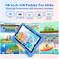Ainmel Kinder Tablet 10 Zoll Octa-Core Android 14 Tablet für Kinder, 16GB+128GB (1TB TF), Kindersicherung, WiFi 6/Bluetooth 5.3, Widevine L1 mit Kindersicheres Gehäuse -Blau