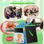 [2 STÜCKE] LCD Schreibtafel 12 Zoll, Genialba Buntes LCD Schreibtablett, LCD Writing Tablet, Elektronischer Tablette, Grafiktablett für Kinderspiele 2 3 4 5 6 7 Jahre Jungen Mädchen (Blau&Grün)