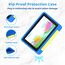 Ainmel Kinder Tablet 7 Zoll, Android Tablet für Kinder, 8GB RAM + 64GB ROM + 128GB erweiterbar, Dual-Kamera, Wi-Fi & Bluetooth, Type-C, Kids Tablet mit stoßfester Schutzhülle, Blau