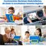 Freeski Kinder Tablet 10.1 Zoll, Android 14 Tablet für Kinder mit Kindersicherung APP, 8GB+64GB+1TB Erweiterbar, 5MP+8MP, 5000mAh, Wi-Fi 6, Bluetooth5.0, Type-C(Blau)