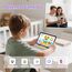 Yicty Kinder Tablet 10 Zoll Android Tablets Octa-Core 8 GB RAM 64 GB ROM 1TB Erweiterbar Parental Control 1280x800 HD-Touchscreen 5MP+8MP 5000mAh WiFi 6 BT 5.3 Kids Tablet PC mit Schutzhülle (Violett)