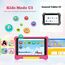 Laptok Kinder Tablet 7 Zoll, Android Tablet für Kinder, 5GB RAM+32GB ROM+128GB Erweiterbar, Wi-Fi, Bluetooth, Type-C, Kids Tablet mit Mit sturzsicherer Schutzhülle Rose